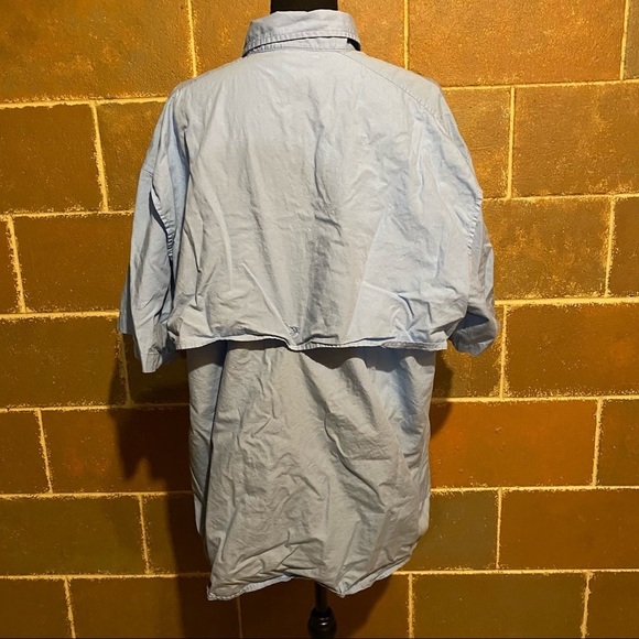 Reel Legends Light Blue Vented Fishing Shirt Men's XL - Picture 4 of 7